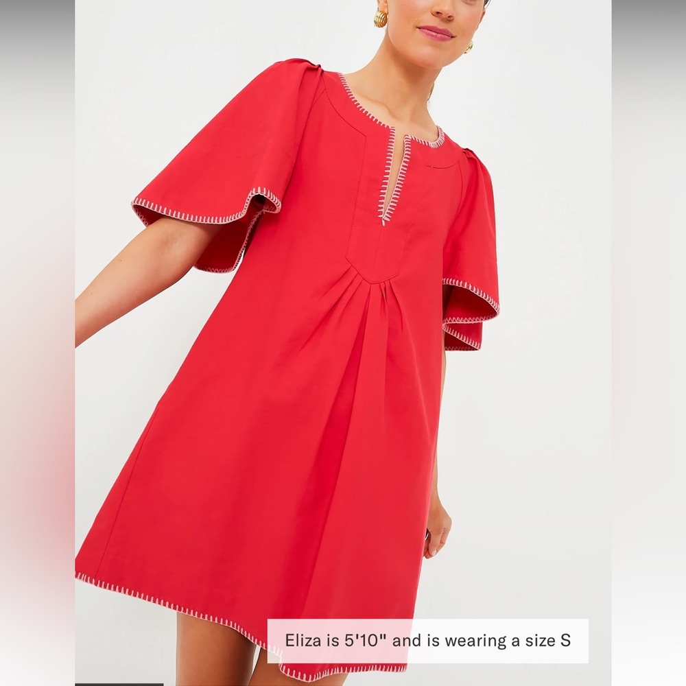 Tuckernuck Vibrant Red Mini Dress